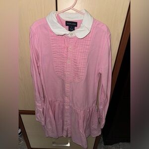 Ralph Lauren girl long sleeve dress size 10